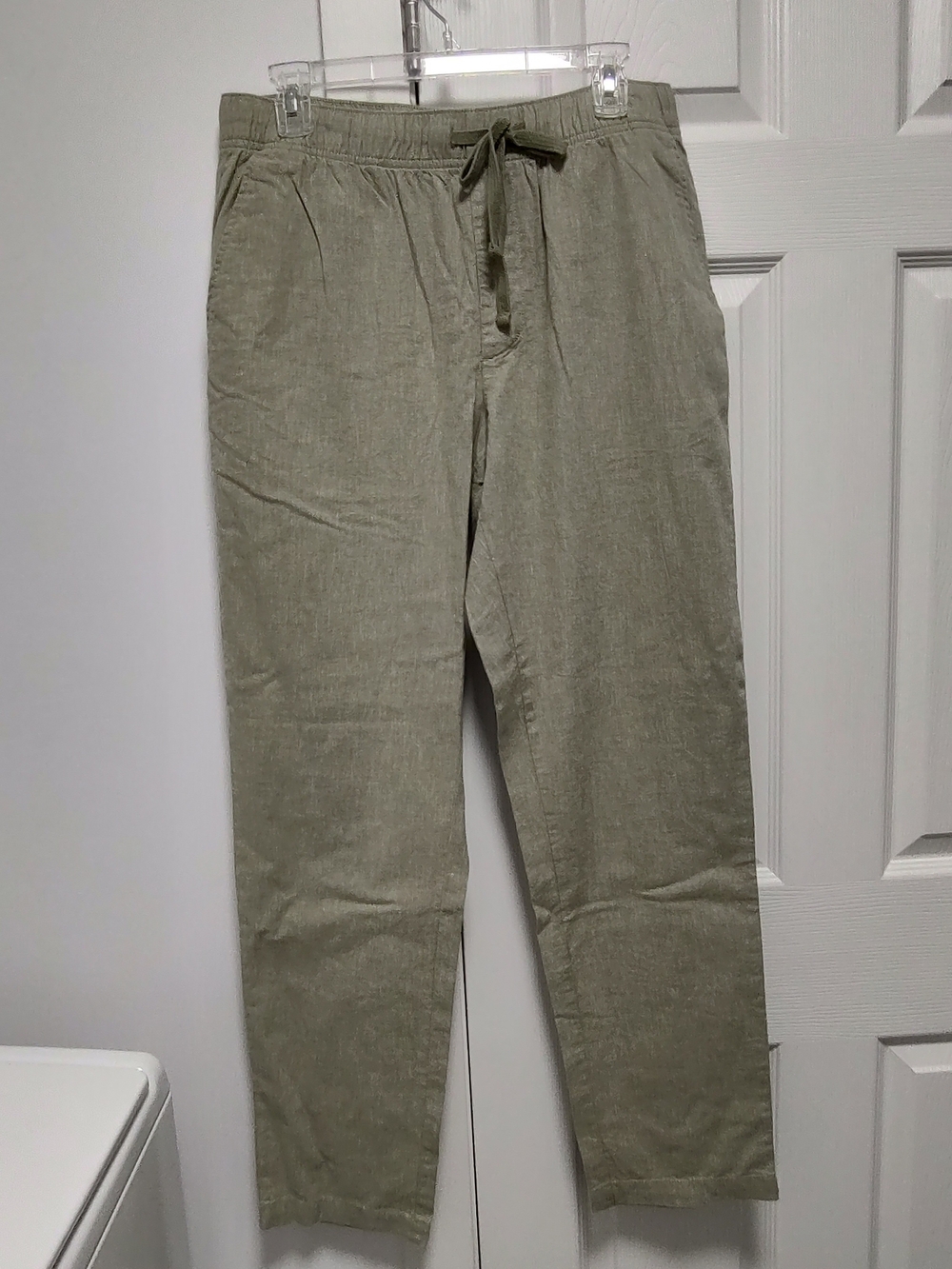 George Olive Drawstring Pants - Brand New